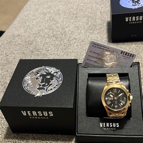 versus versace watch fake|authentic versace wallet.